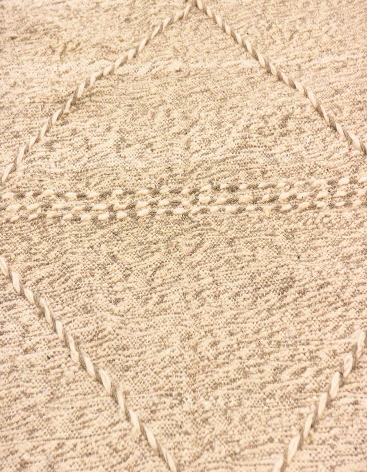 Detail image of 6' 6 x 9' 9 Hand Knotted Moroccan Wool Rug