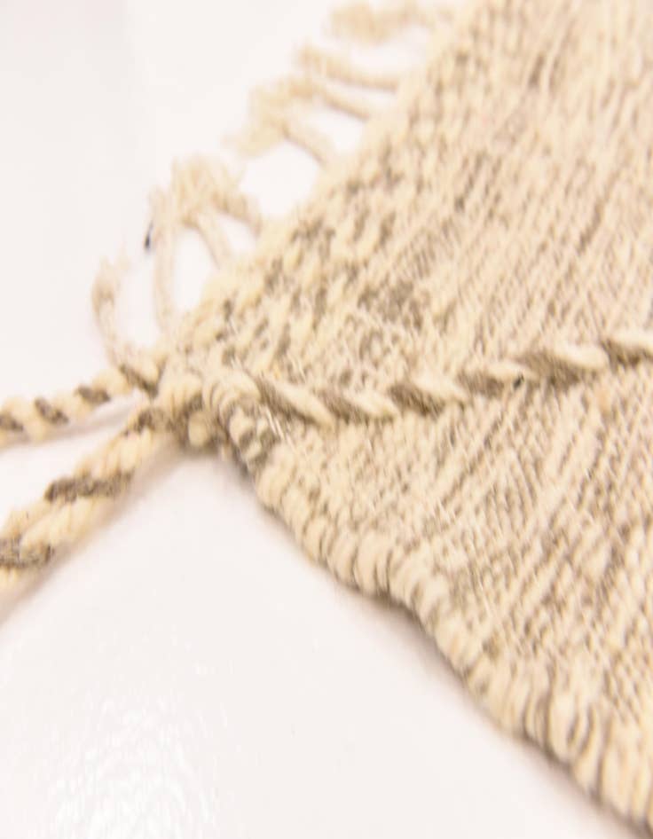 Detail image of 6' 6 x 9' 9 Hand Knotted Moroccan Wool Rug