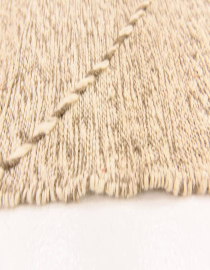 Detail image of 6' 6 x 9' 9 Hand Knotted Moroccan Wool Rug