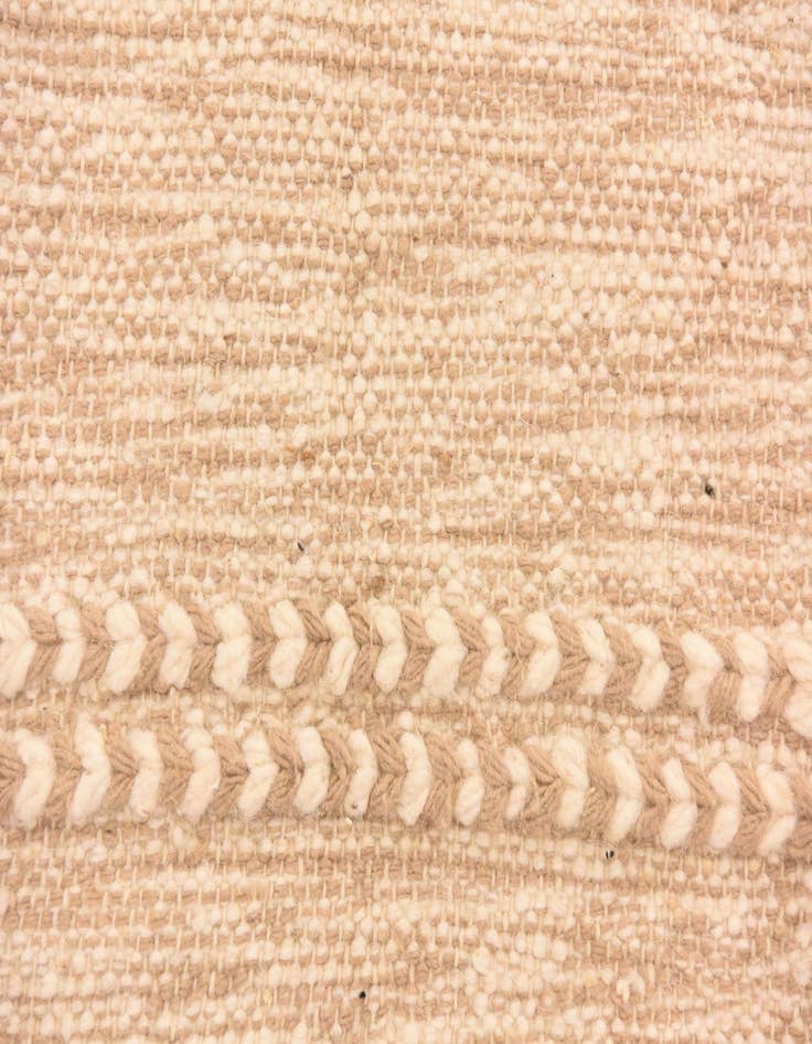 Detail image of  6' 8 x 9' 7  Hand Knotted Moroccan Wool Rug