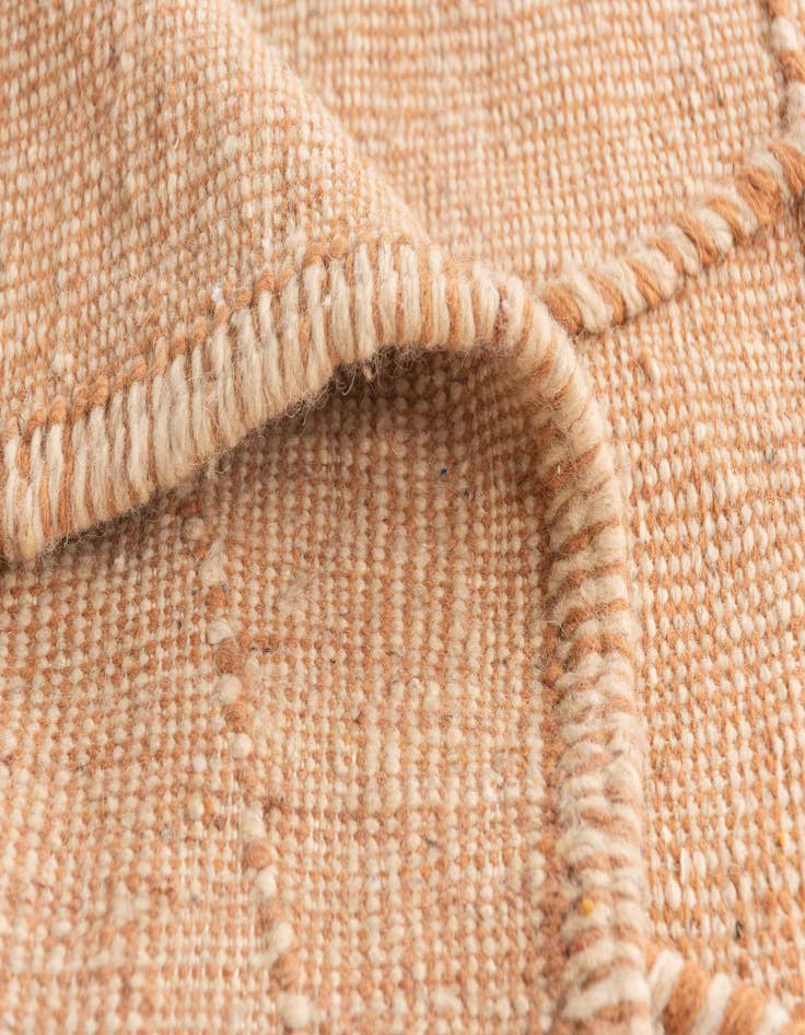 Detail image of  6' 5 x 10'  Hand Knotted Moroccan Wool Rug