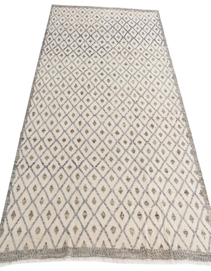 Detail image of  8' x 10' 8  Hand Knotted Moroccan Wool Rug