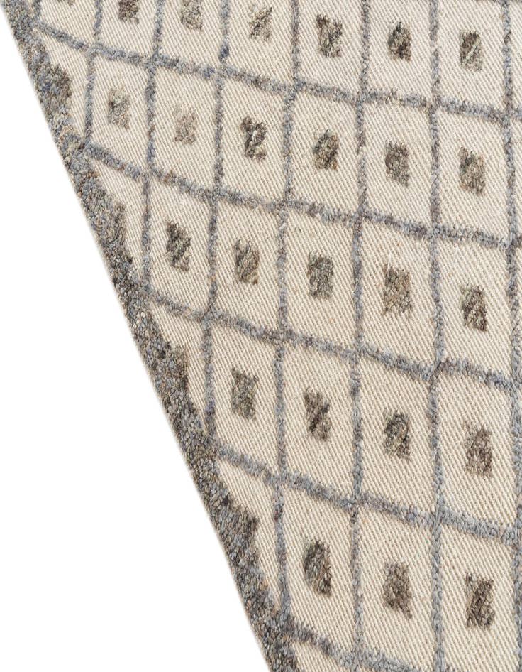 Detail image of  8' x 10' 8  Hand Knotted Moroccan Wool Rug