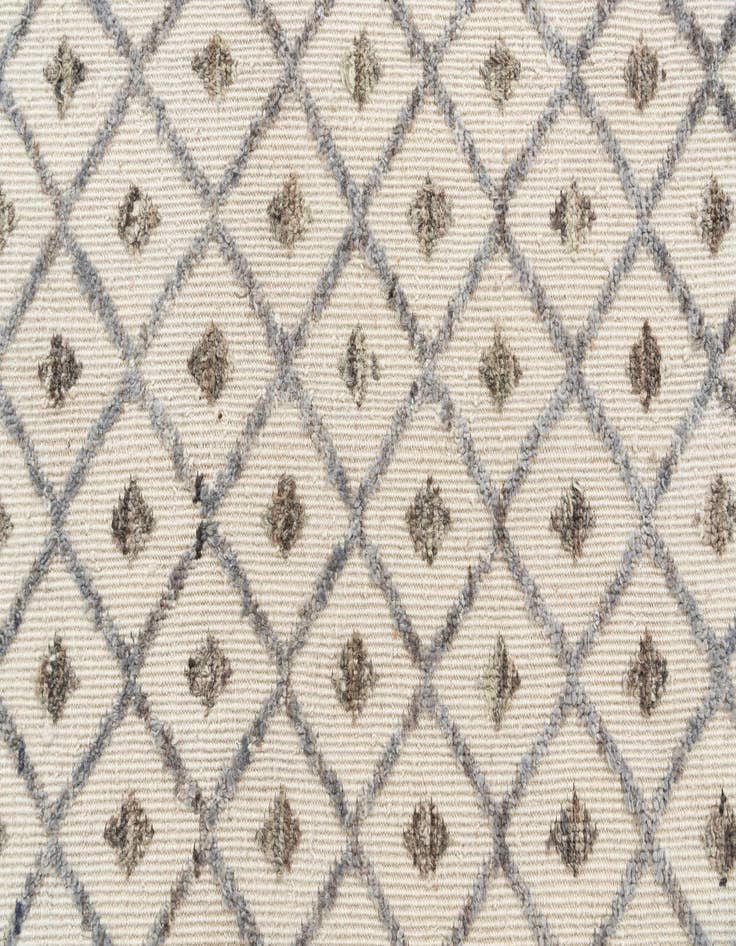 Detail image of  8' x 10' 8  Hand Knotted Moroccan Wool Rug