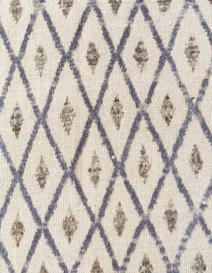 Detail image of  8' x 10' 8  Hand Knotted Moroccan Wool Rug