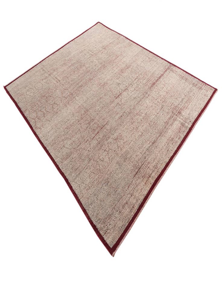 Detail image of  8' 4 x 10' 4  Hand Knotted Moroccan Wool Rug