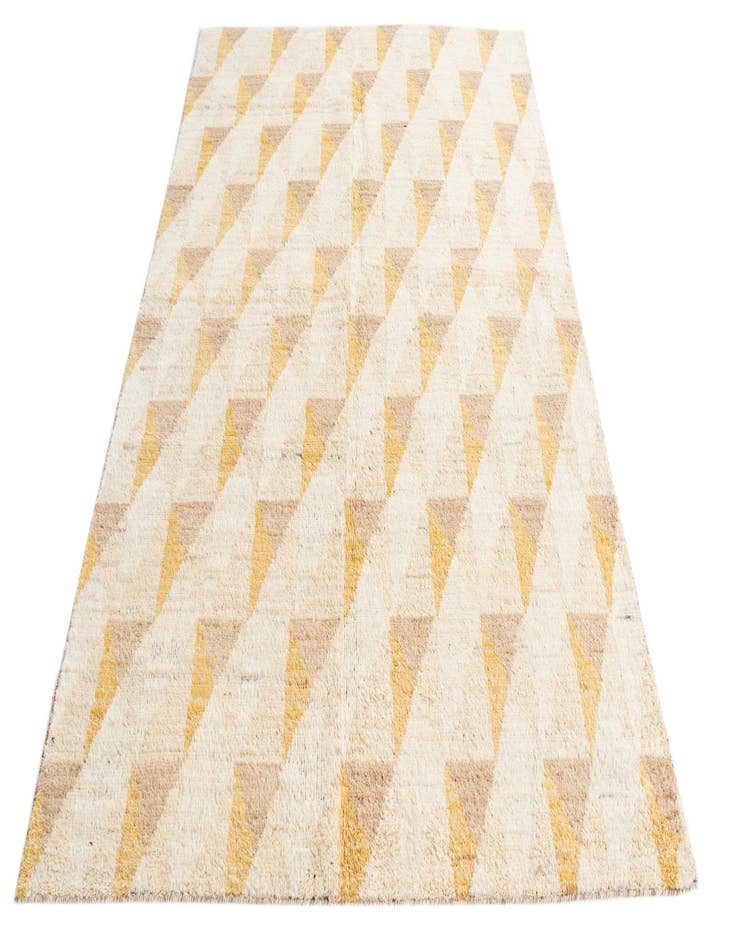 Detail image of  5' 7 x 8' 4  Hand Knotted Moroccan Wool Rug