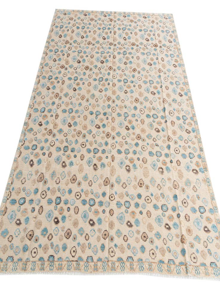 Detail image of  8' 1 x 10' 4  Hand Knotted Moroccan Wool Rug