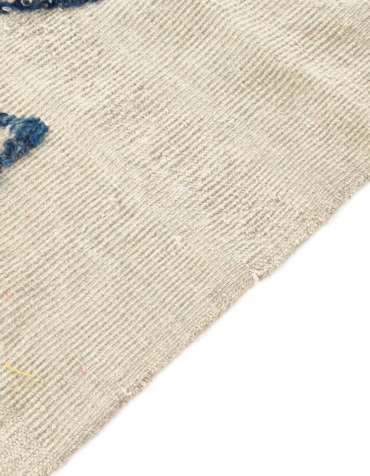 Detail image of  8' 3 x 11'  Hand Knotted Moroccan Wool Rug