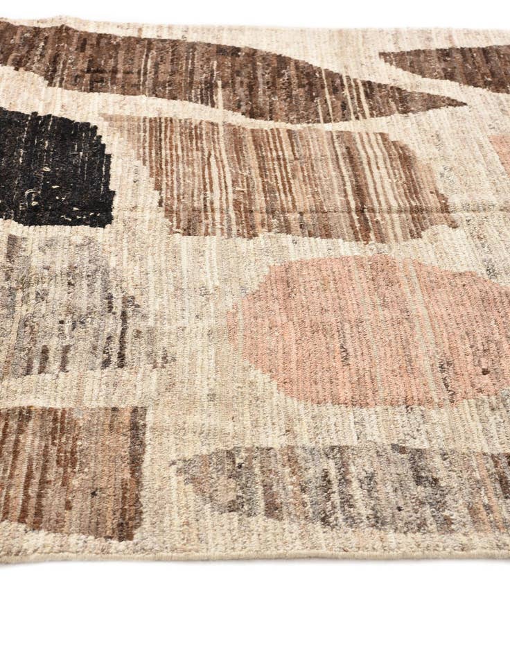 Detail image of  6' x 8' 9  Hand Knotted Moroccan Wool Rug