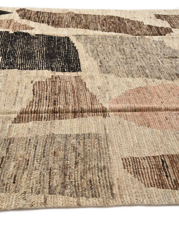Detail image of  7' 11 x 10' 6  Hand Knotted Moroccan Wool Rug