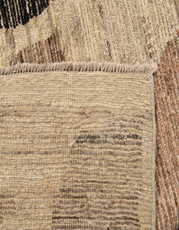 Detail image of  7' 11 x 10' 6  Hand Knotted Moroccan Wool Rug