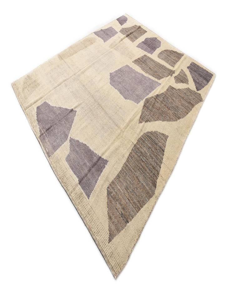 Detail image of  8' x 10' 2  Hand Knotted Moroccan Wool Rug