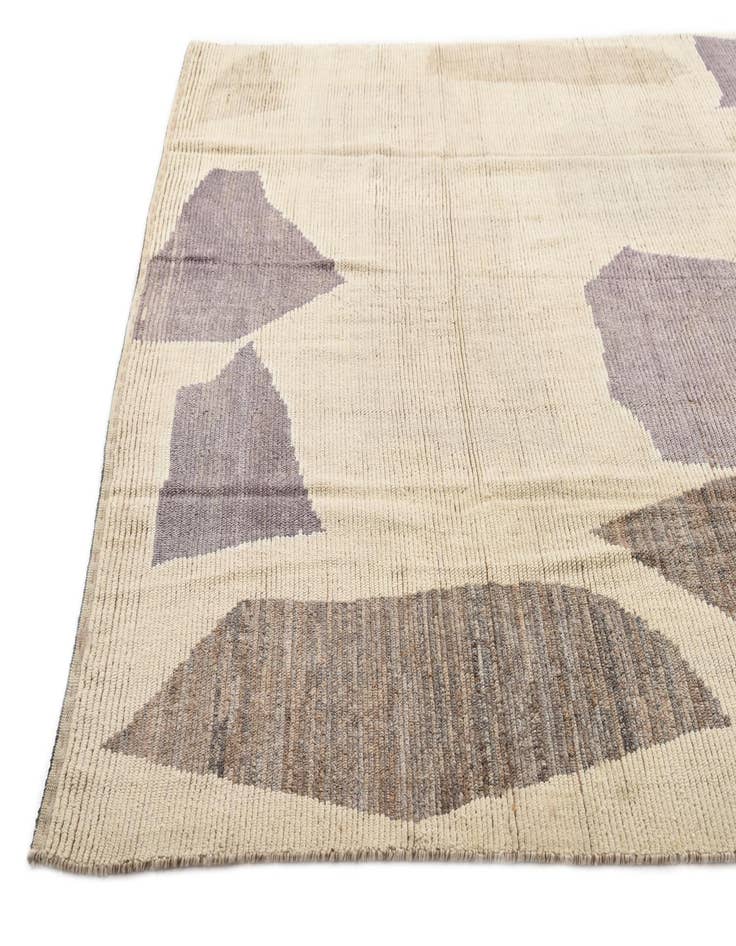 Detail image of  8' x 10' 2  Hand Knotted Moroccan Wool Rug