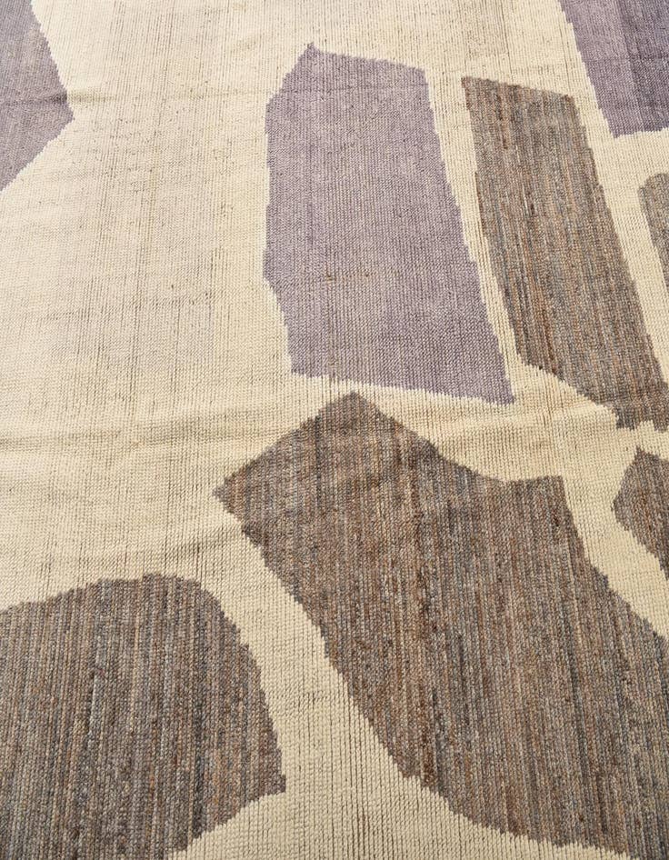 Detail image of  8' x 10' 2  Hand Knotted Moroccan Wool Rug