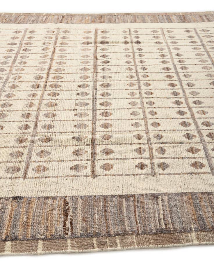 Detail image of  8' 2 x 10' 2  Hand Knotted Moroccan Wool Rug