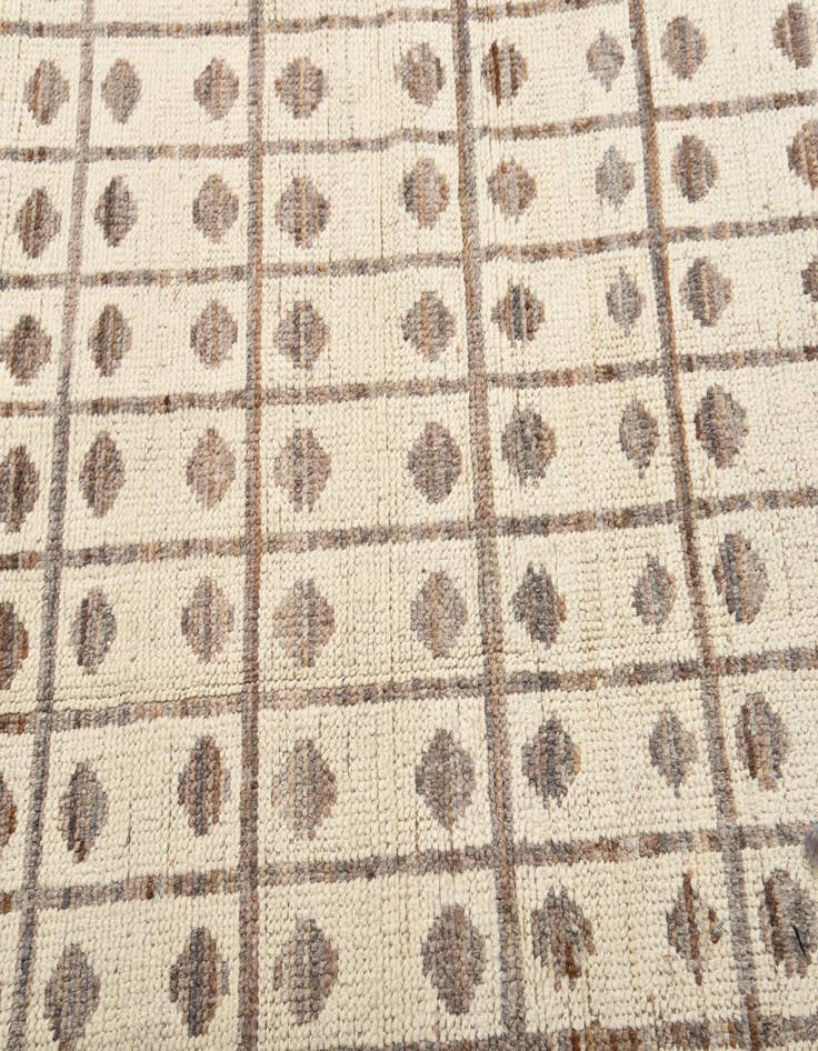 Detail image of  8' 2 x 10' 2  Hand Knotted Moroccan Wool Rug