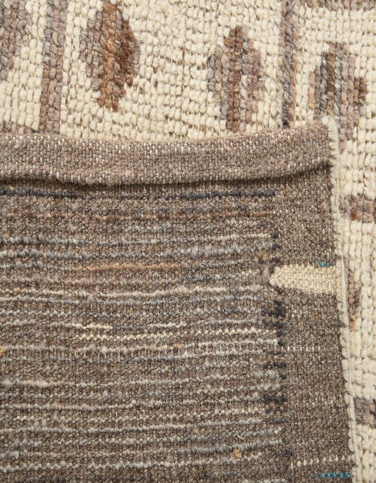 Detail image of  8' 2 x 10' 2  Hand Knotted Moroccan Wool Rug