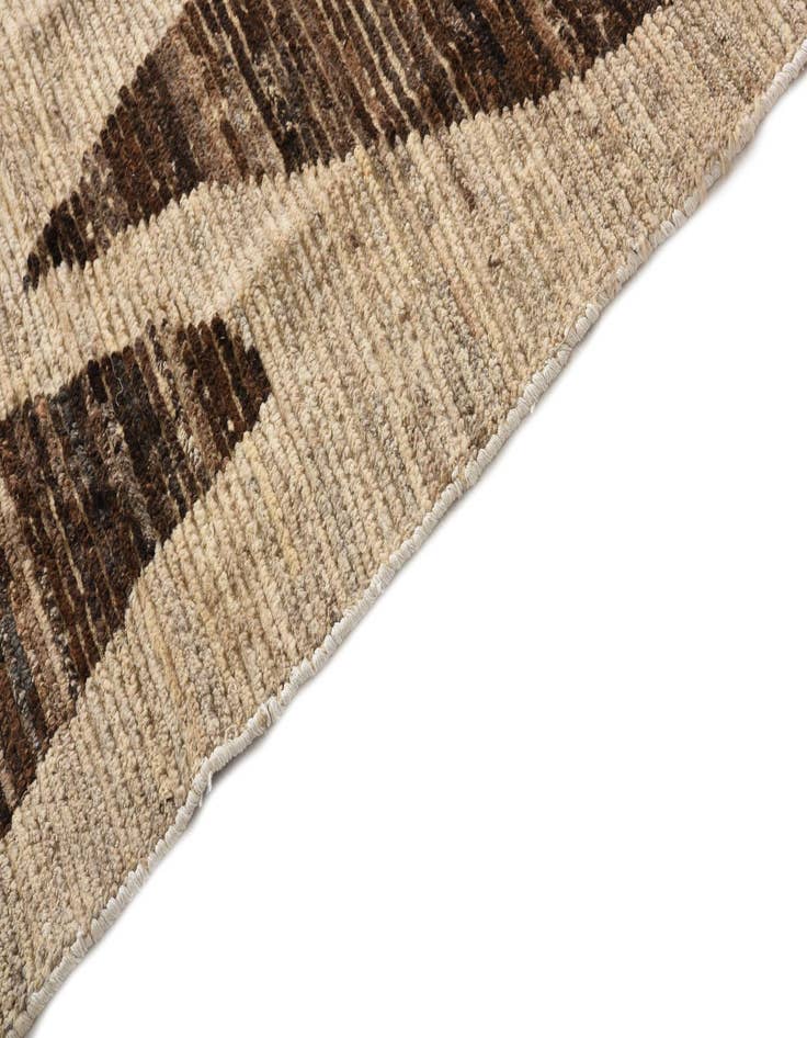 Detail image of  6' x 9' 8  Hand Knotted Moroccan Wool Rug