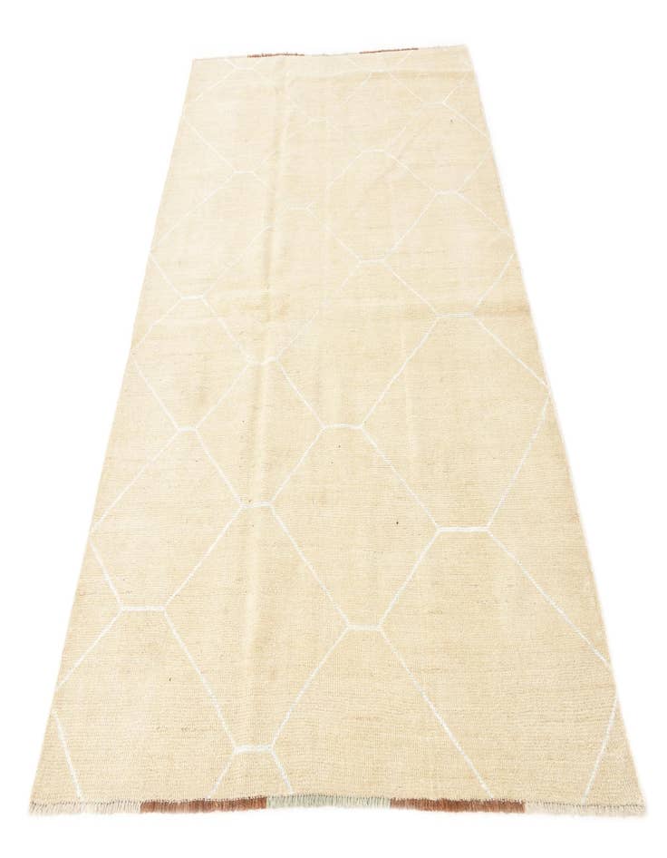 Detail image of  5' 8 x 8' 3  Hand Knotted Moroccan Wool Rug