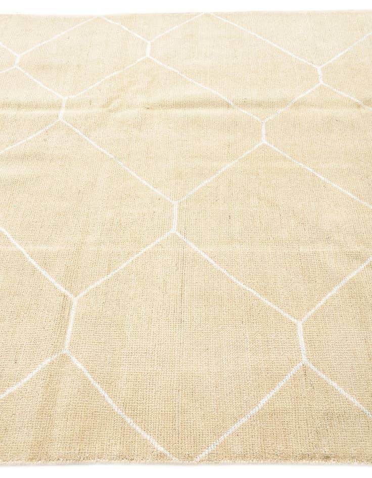 Detail image of  5' 8 x 8' 3  Hand Knotted Moroccan Wool Rug