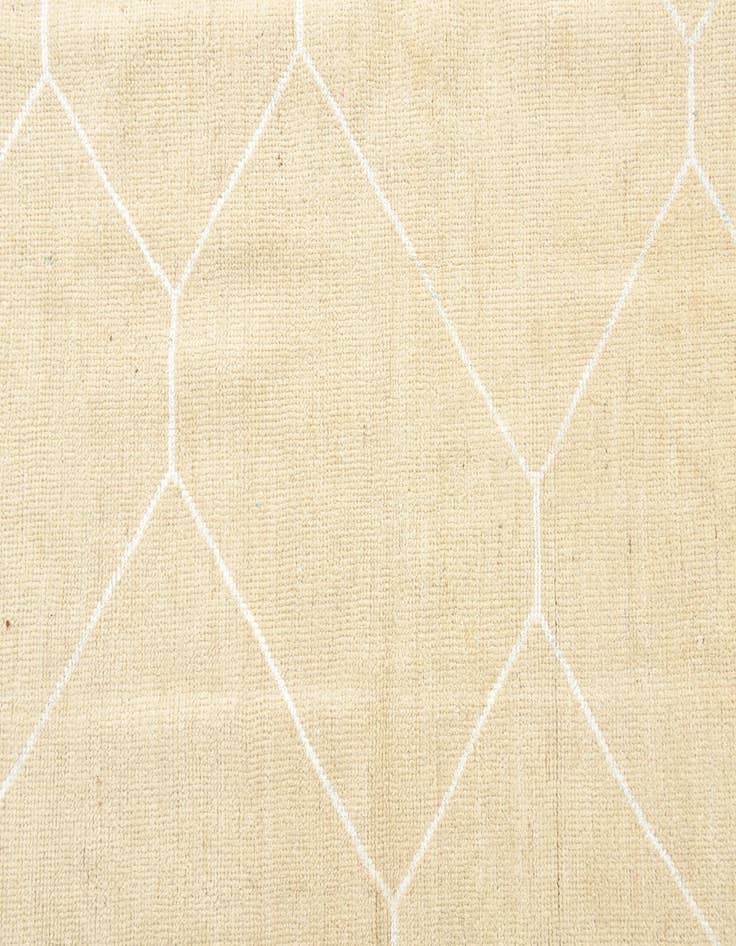 Detail image of  5' 8 x 8' 3  Hand Knotted Moroccan Wool Rug