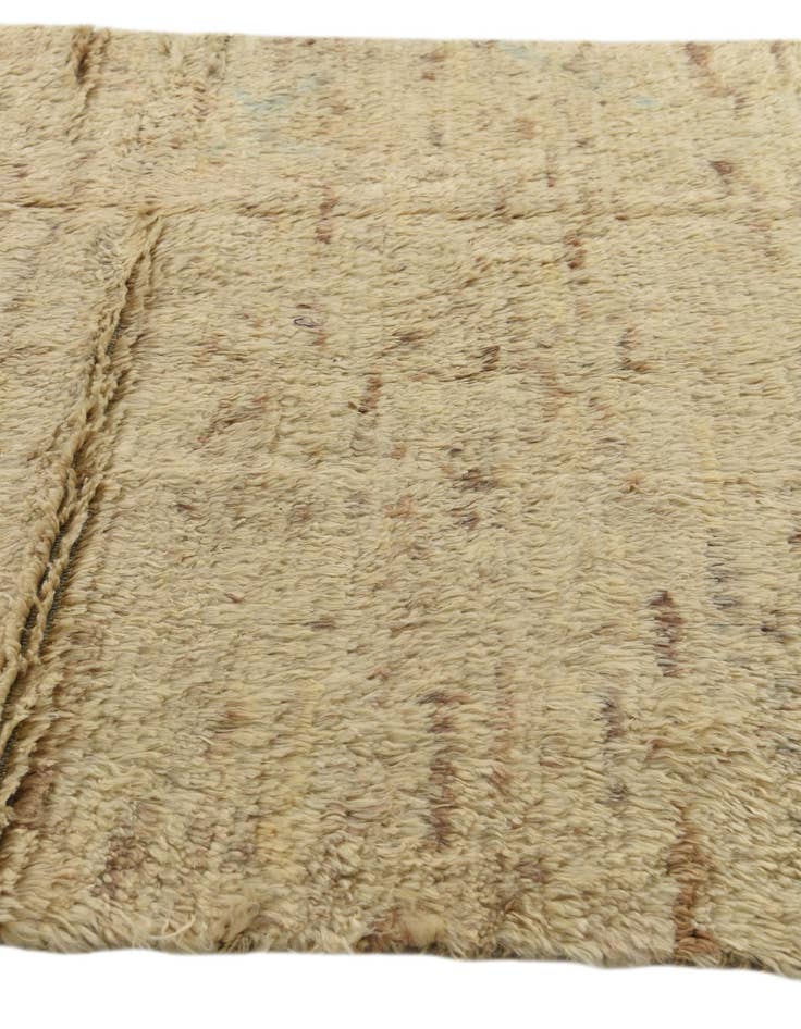 Detail image of  5' 5 x 8' 3  Hand Knotted Moroccan Wool Rug