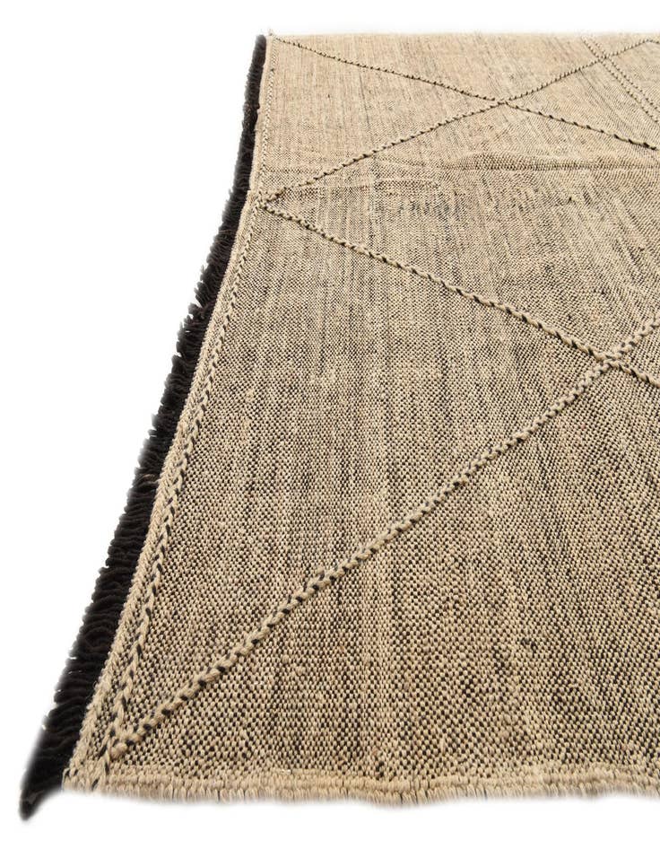 Detail image of  7' x 9' 6  Hand Knotted Moroccan Wool Rug