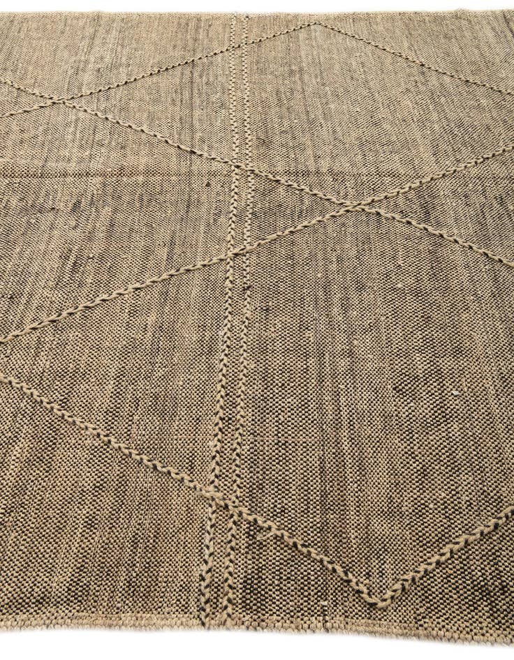Detail image of  7' x 9' 6  Hand Knotted Moroccan Wool Rug