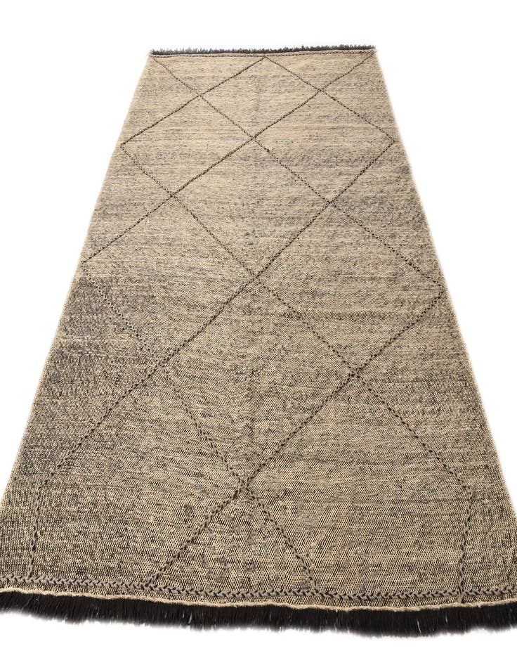 Detail image of  7' 3 x 9' 8  Hand Knotted Moroccan Wool Rug