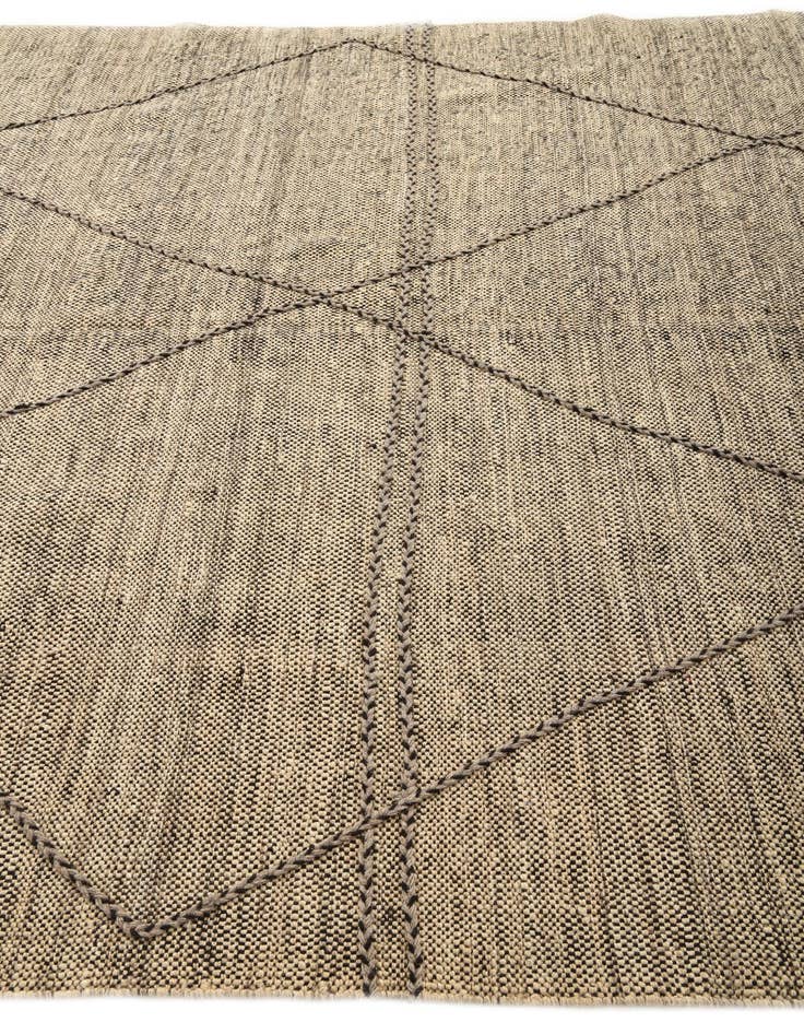 Detail image of  7' 3 x 9' 7  Hand Knotted Moroccan Wool Rug