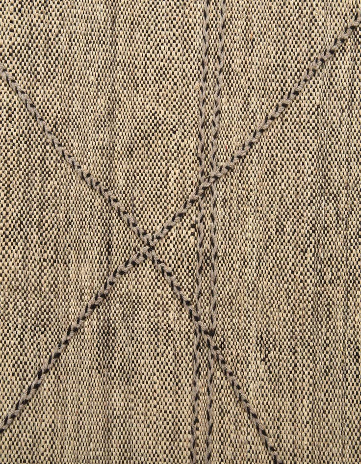 Detail image of  7' 3 x 9' 7  Hand Knotted Moroccan Wool Rug