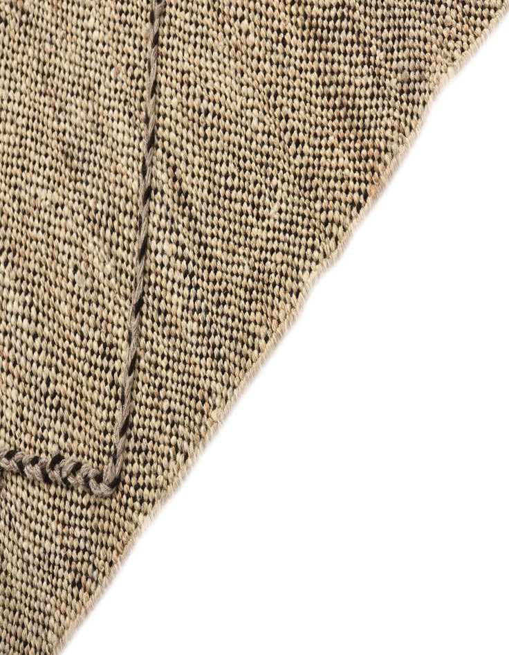 Detail image of  5' 9 x 8' 2  Hand Knotted Moroccan Wool Rug