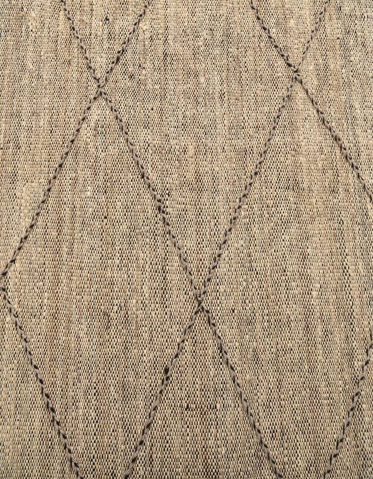 Detail image of  5' 9 x 8' 2  Hand Knotted Moroccan Wool Rug
