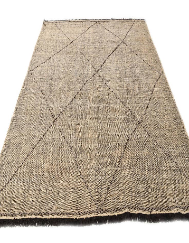 Detail image of  8' 6 x 9' 3  Hand Knotted Moroccan Wool Rug