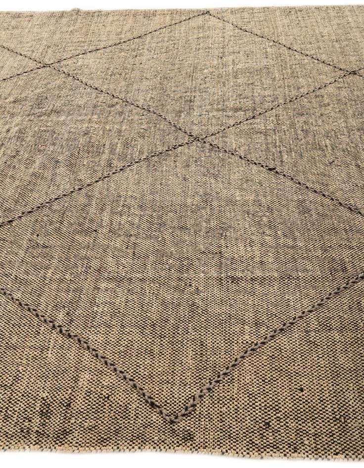 Detail image of  8' 6 x 9' 3  Hand Knotted Moroccan Wool Rug