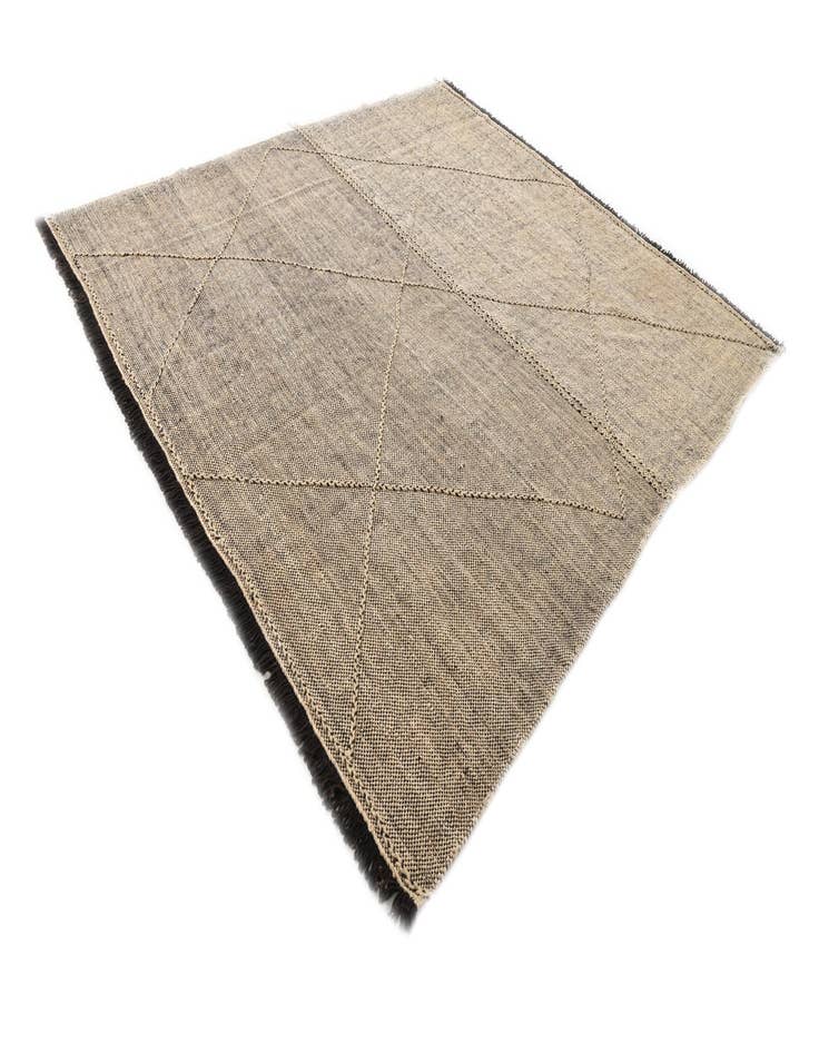 Detail image of  8' 4 x 9' 4  Hand Knotted Moroccan Wool Rug