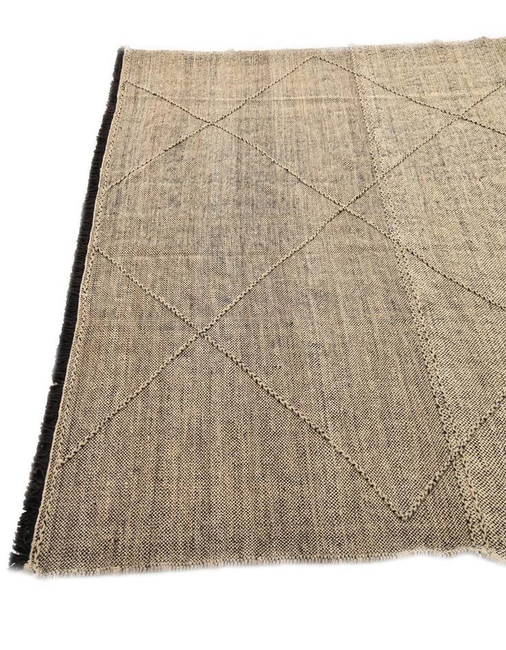 Detail image of  8' 4 x 9' 4  Hand Knotted Moroccan Wool Rug