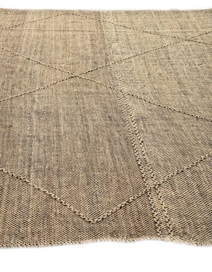 Detail image of  8' 4 x 9' 4  Hand Knotted Moroccan Wool Rug