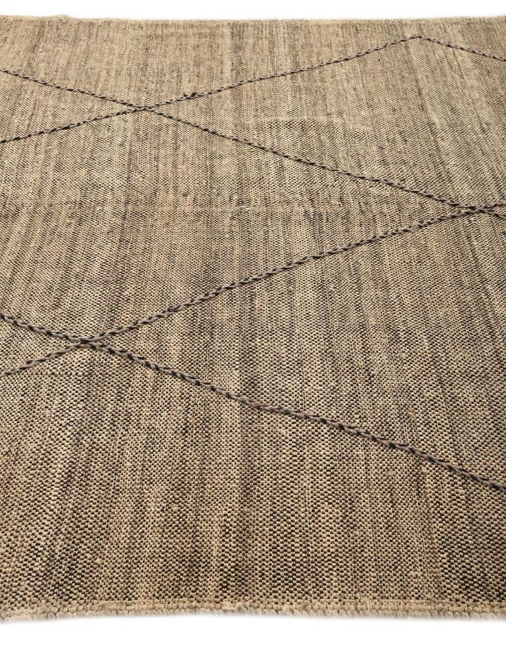 Detail image of  7' 3 x 9' 7  Hand Knotted Moroccan Wool Rug