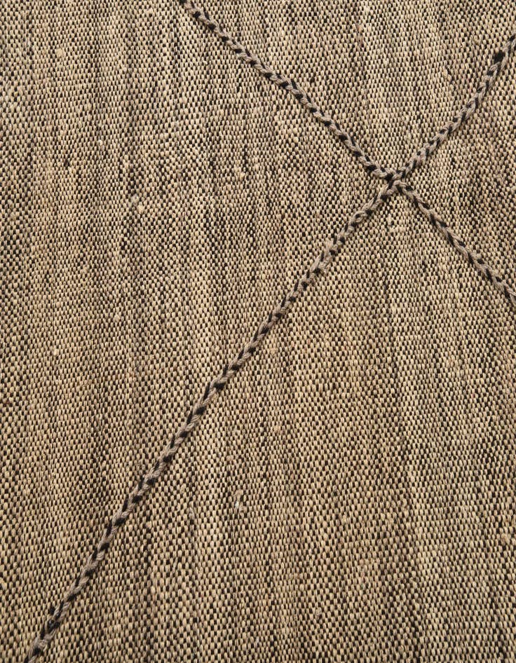 Detail image of  7' 3 x 9' 7  Hand Knotted Moroccan Wool Rug