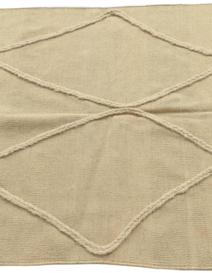 Detail image of  3' 3 x 5' 2  Hand Woven Moroccan Wool Rug