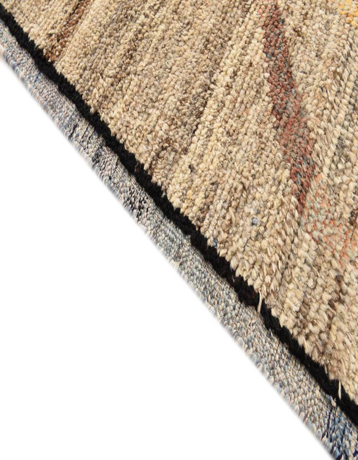 Detail image of  9' 10 x 14' 10  Hand Knotted Moroccan Wool Rug