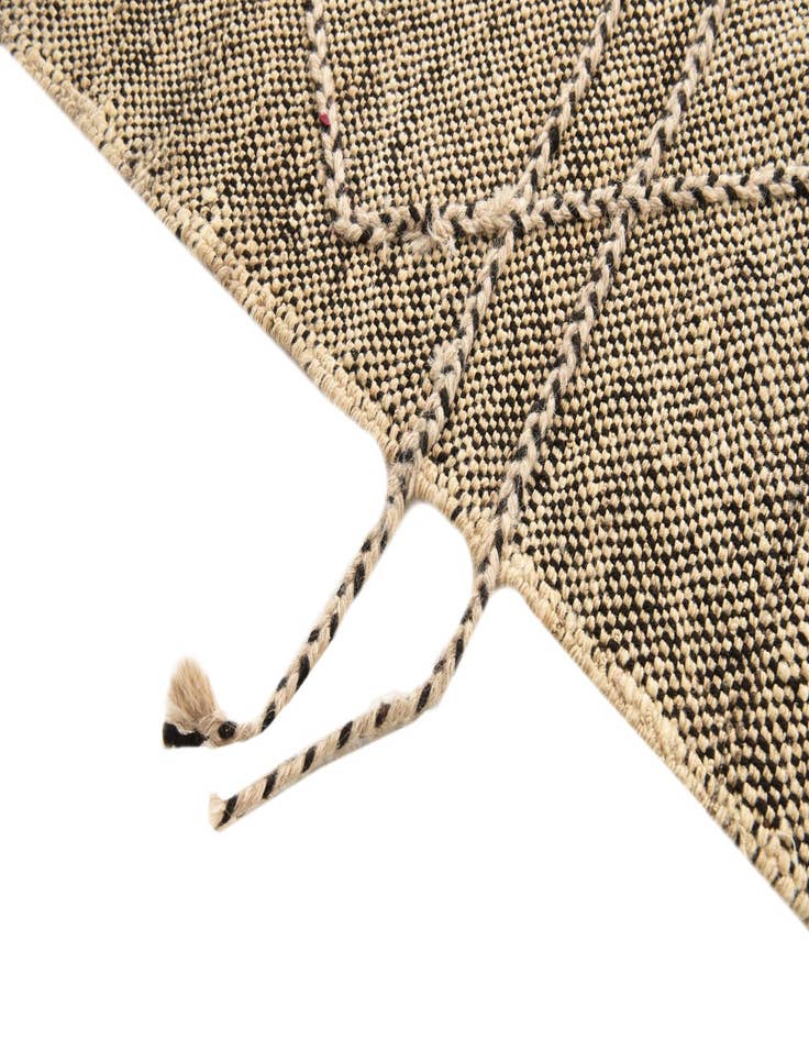 Detail image of  7' x 9' 5  Hand Knotted Moroccan Wool Rug