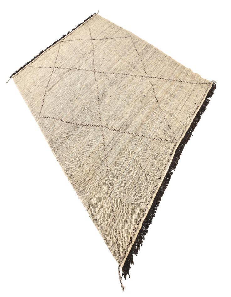 Detail image of  7' 2 x 9' 8  Hand Knotted Moroccan Wool Rug