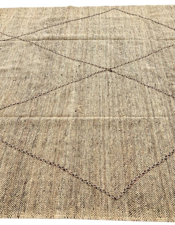 Detail image of  7' 2 x 9' 8  Hand Knotted Moroccan Wool Rug