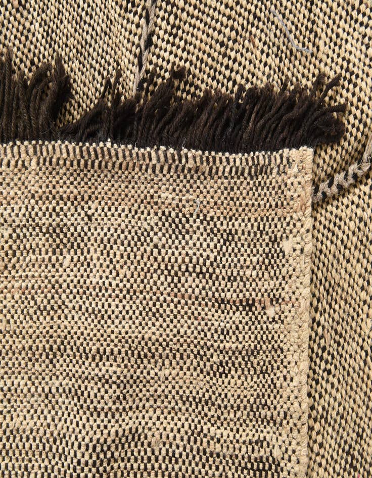 Detail image of  6' 10 x 9' 3  Hand Knotted Moroccan Wool Rug
