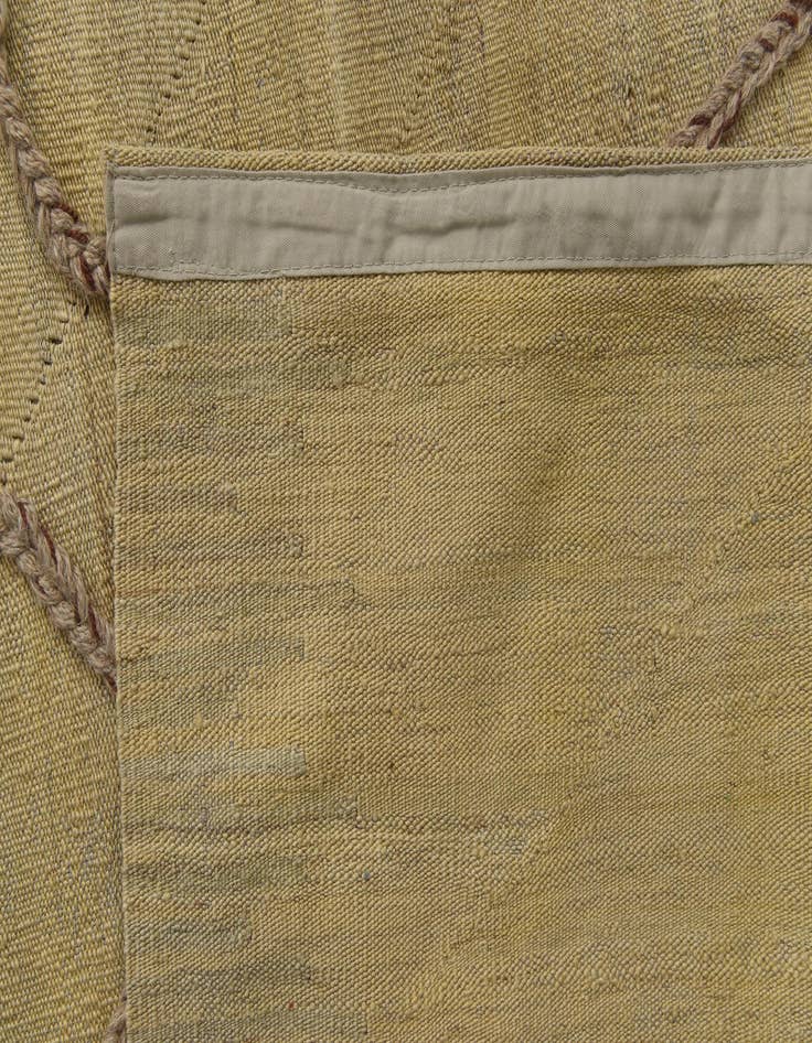 Detail image of  6' 9 x 9' 8  Hand Knotted Moroccan Wool Rug