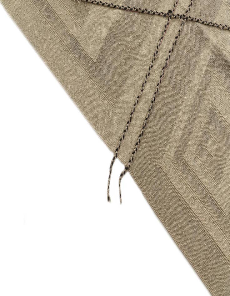 Detail image of  9' 6 x 12' 8  Hand Knotted Moroccan Wool Rug