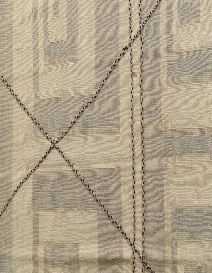 Detail image of  9' 6 x 12' 8  Hand Knotted Moroccan Wool Rug